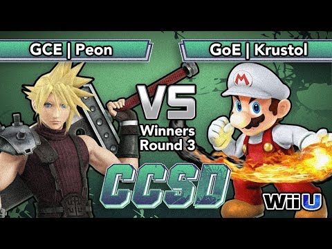 CCSD - GCE | Peon (Cloud) vs GoE | Krustol (Mario, Cloud) - Winners Rd 3