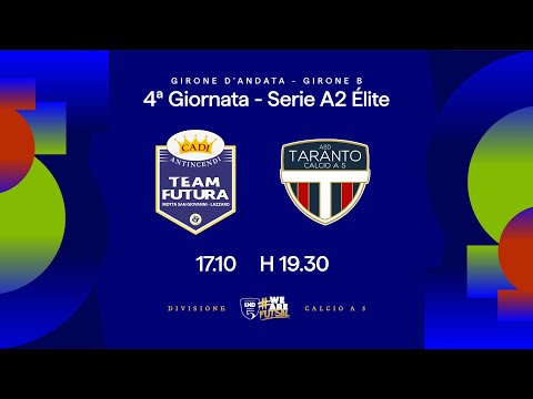 Cadi Antincendi Futura-New Taranto 6-5 | 4ª giornata | Serie A2 Élite 2025/2026 - Girone B