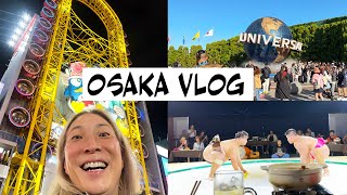 OSAKA VLOG - Universal Studios | Dotonburi | Sumo Wrestling!