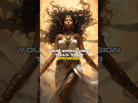 Your power based on your zodiac sign #zodiac #shorts #astrology