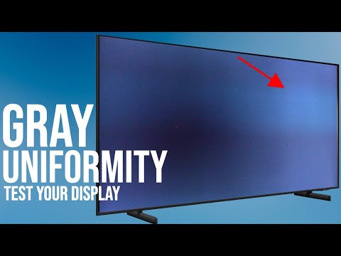 Dirty Screen Effect | Gray Uniformity Test