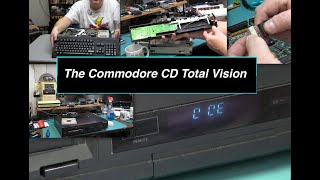 The Commodore CDTV faceplate cable replacement