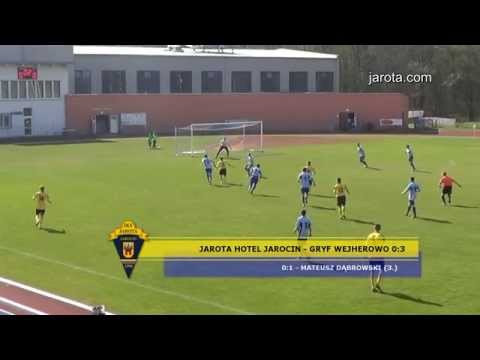 06.04.2014: Jarota Hotel Jarocin - Gryf Wejherowo 0:3 - 3' Mateusz Dąbrowski (0:1)