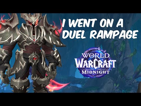 I WENT ON A DUEL RAMPAGE! - Unholy dk midnight beta pvp