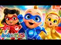 Rain Rain Go Away Johny Johny Yes Papa Learn Colors SUPERHEROES Kids Songs Nursery Rhymes