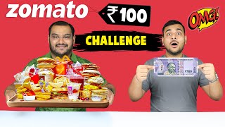100 Rupees Zomato Food Challenge | Zomato Challenge | Food Eating Competition | Viwa Food World