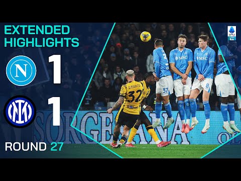 NAPOLI-INTER 1-1 | EXTENDED HIGHLIGHTS | SERIE A 2024/25