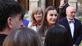 Su Majestad la Reina preside la clausura de la tercera edición del Máster de Formación Permanente en Reporterismo Internacional