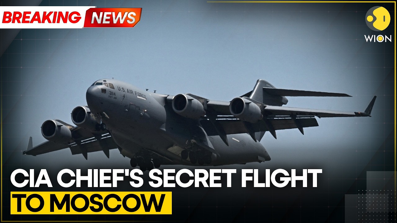 CIA Chief John Ratcliffe Reportedly Arrives in Moscow via a Secret Flight | WION BREAKING