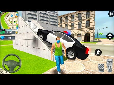 Bus, Bike and Police Helicopter in Open World Game #gameplay