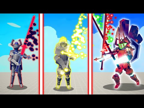 EVOLUTION OF ULTIMATE SHUI DIMENSION KNIGHT (NEW) | TABS - Totally Accurate Battle Simulator