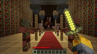 Minecraft FIGHT THE KING PIG AND SAVE THE MINECRAFT WORLD !! Minecraft Mods