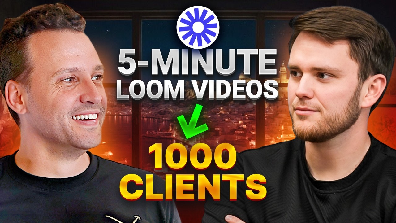 He got 1,000 SaaS Clients in 12 Months Using 5-Minute Looms (No Sales Calls)