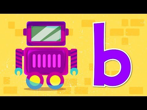 Huruf Abjad: Belajar Huruf Alfabet & Belajar Menulis Huruf B- Pendidikan Anak Usia Dini – Yufid Kids