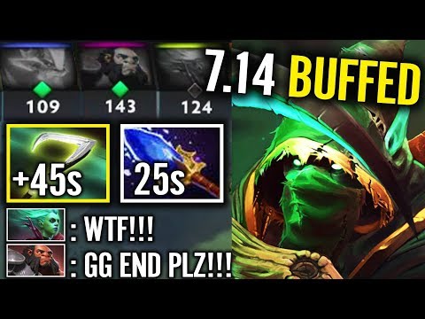 Necrophos 7.14 GOT BUFFED - ACE is strong dota 2 gameplay