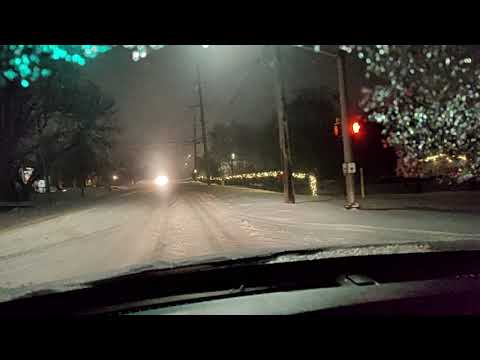 Driving in Winter Storm Elliott, Valparaiso, Indiana 12-22-22. #weather #travel #winter #snow