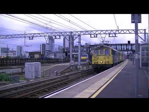 Freightliner 86610 & 86622 open up at Stratford
