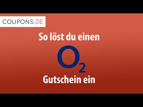 Einen o2 Gutschein einlösen