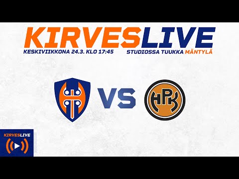 KirvesLive Tappara-HPK 24.3.2021 | Studiossa Tuukka Mäntylä