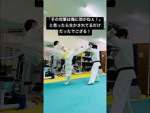 え！？黒帯の攻撃に耐えれてると思ったけど現実は違った話