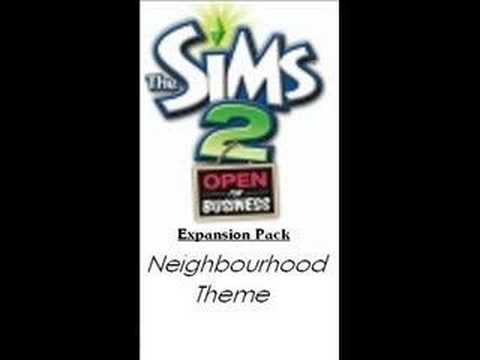 The Sims 2 Open For Business Neighbourhood Theme