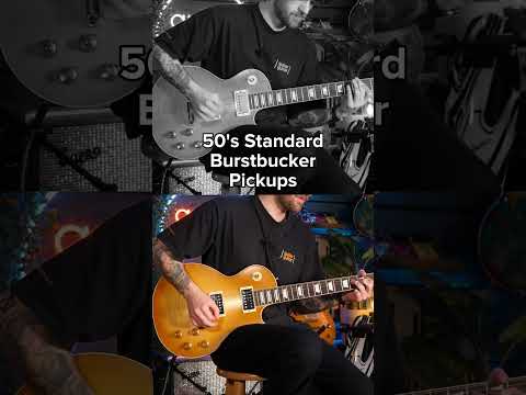 Gibson Custom Shop Greeny Pickups Vs Standard Les Paul Pickups. Full Demo on our Page