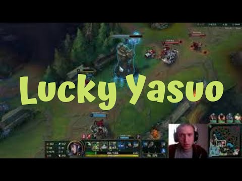 Lucky Yasuo - Akali Vs Ziggs, Ranked game, Ziggs OP xD