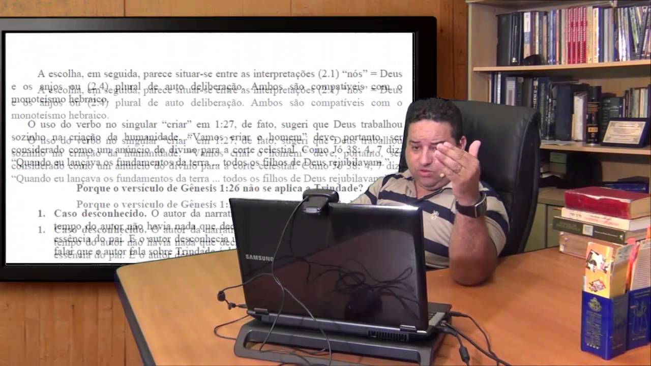 Façamos o homem! O verbo no plural indica uma Trindade?