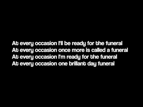 The Funeral - Band Of Horses (Lyrics)