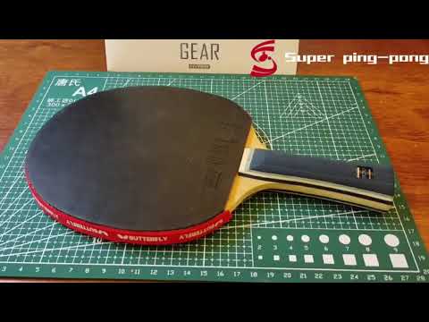 Unboxing of SANWEI Gear Hyper Table Tennis Rubber