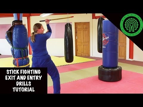 Stick Fighting Exit and Entry Drills Tutorial