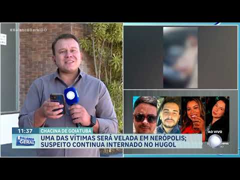 Leonardo está em Nerópolis onde Beatriz Soares será velada