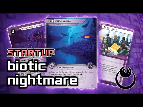 Biotic Nightmare - Thule Core Advance [Startup] / Android: Netrunner