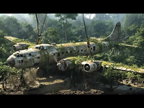 Lost for 80 Years in the Jungle – WWII B-29 Bomber Fully Restored & Flying Again!