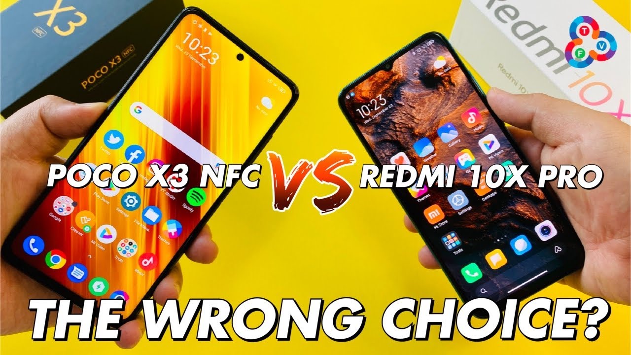 POCO X3 NFC vs Redmi 10X Pro - THE WRONG CHOICE?