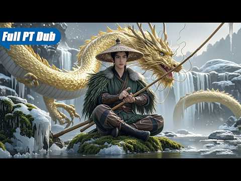 Pescadores riam dele… até um DRAGÃO DOURADO o escolher como MESTRE ！ 🐉 #viral #cdrama