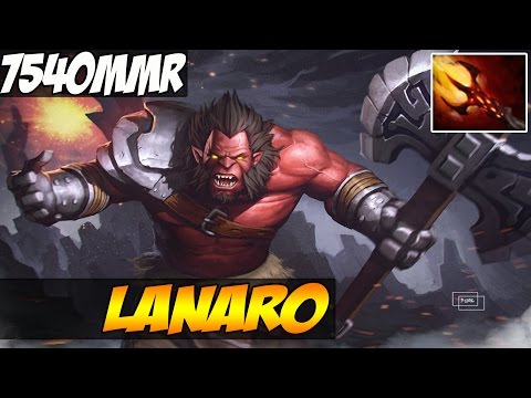 Lanaro 7540 MMR Plays Axe with dagon vol 1 - Dota 2