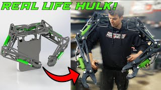 HOMEMADE HYDRAULIC EXOSKELETON