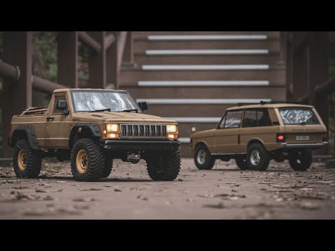 RC Car 1/10 Scale Range Rover Classic Jeep CheroKee Pickup Truck Off Road