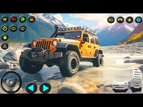 Offroad 4x4 SUV Driving 3D - Thar Jeep Hill Climbing Drive Simulator - Android Gameplay