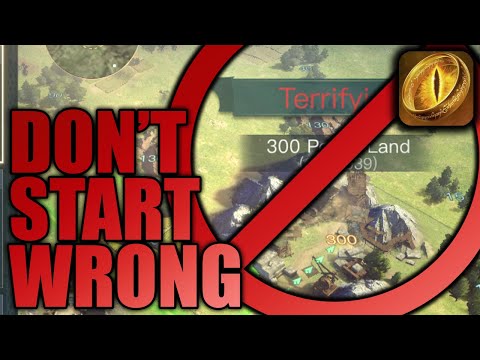 Start Your Early Game Right! [Beginner Guide Part 1] - Lotr: Rise to War