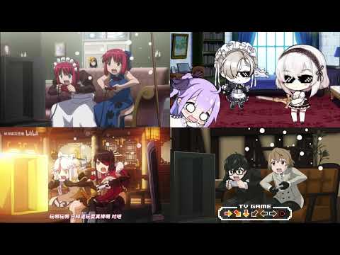 Carnival Phantasm X Azur Lane X Genshin Impact X Persona 3 Quad Intro