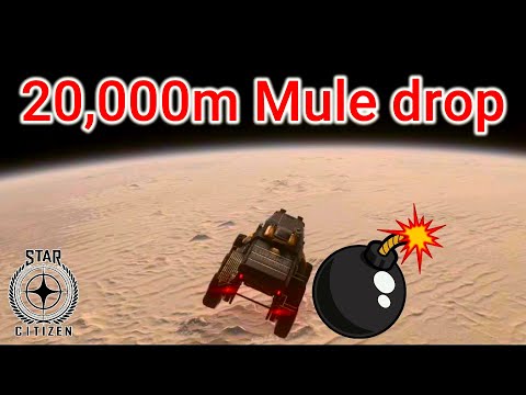 3.17.2  Flicka's 20000m Mule drop onto Steel, Freelancer and Arrow - Self-destruction!