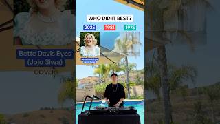 Who did “Bette Davis Eyes” best? 🤔 (Jojo Siwa, Kim Carnes, &amp; more)