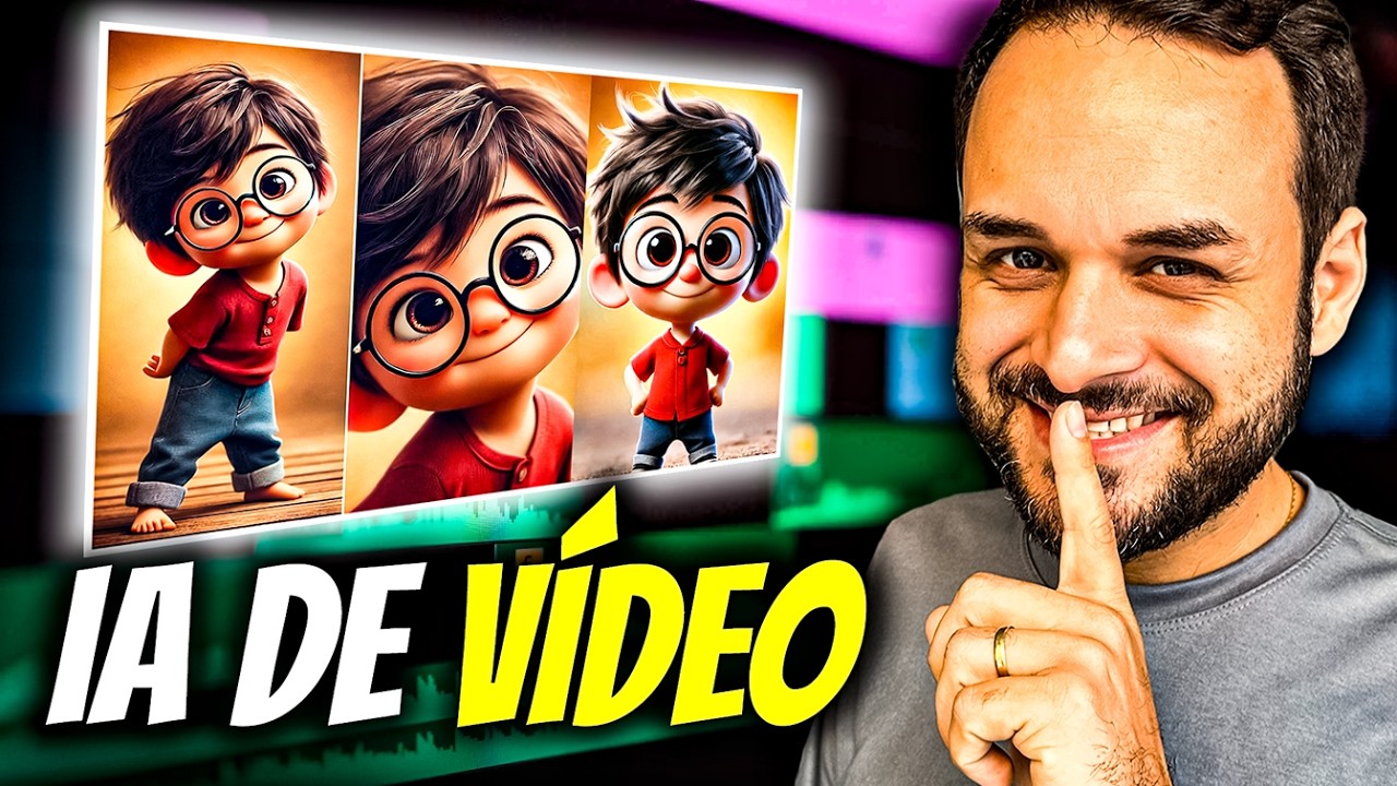 IA de Vídeo PERSONAGENS CONSISTENTES Grátis e ILIMITADO Como CRIAR VÍDEOS com Inteligência Artificia