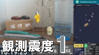 2025/8/26 16:19 東京都多摩西部(M3.8) 震度1　横浜市瀬谷区