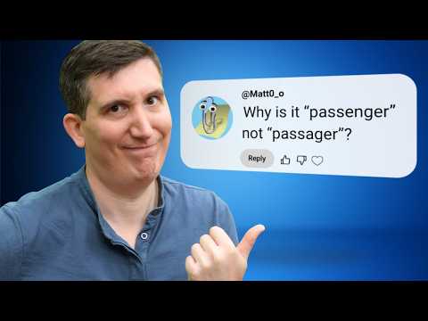 Why English behaves like this.