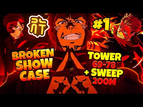 *NEW* #1 DPS ANNI. FUGA SUKUNA HAS INSANE GAMEPLAY! Tower & Sweep Showcase | JJK PHANTOM PARADE