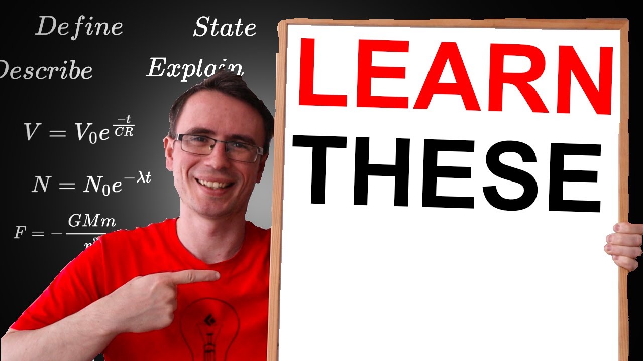 You NEED to Know These for A Level Physics