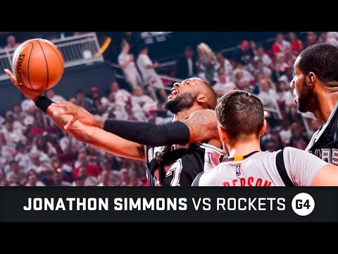 Jonathon Simmons Highlights: 17 PTS, 2 STL, 1 AST vs Rockets Semifinals Game 4 (07.05.2017)